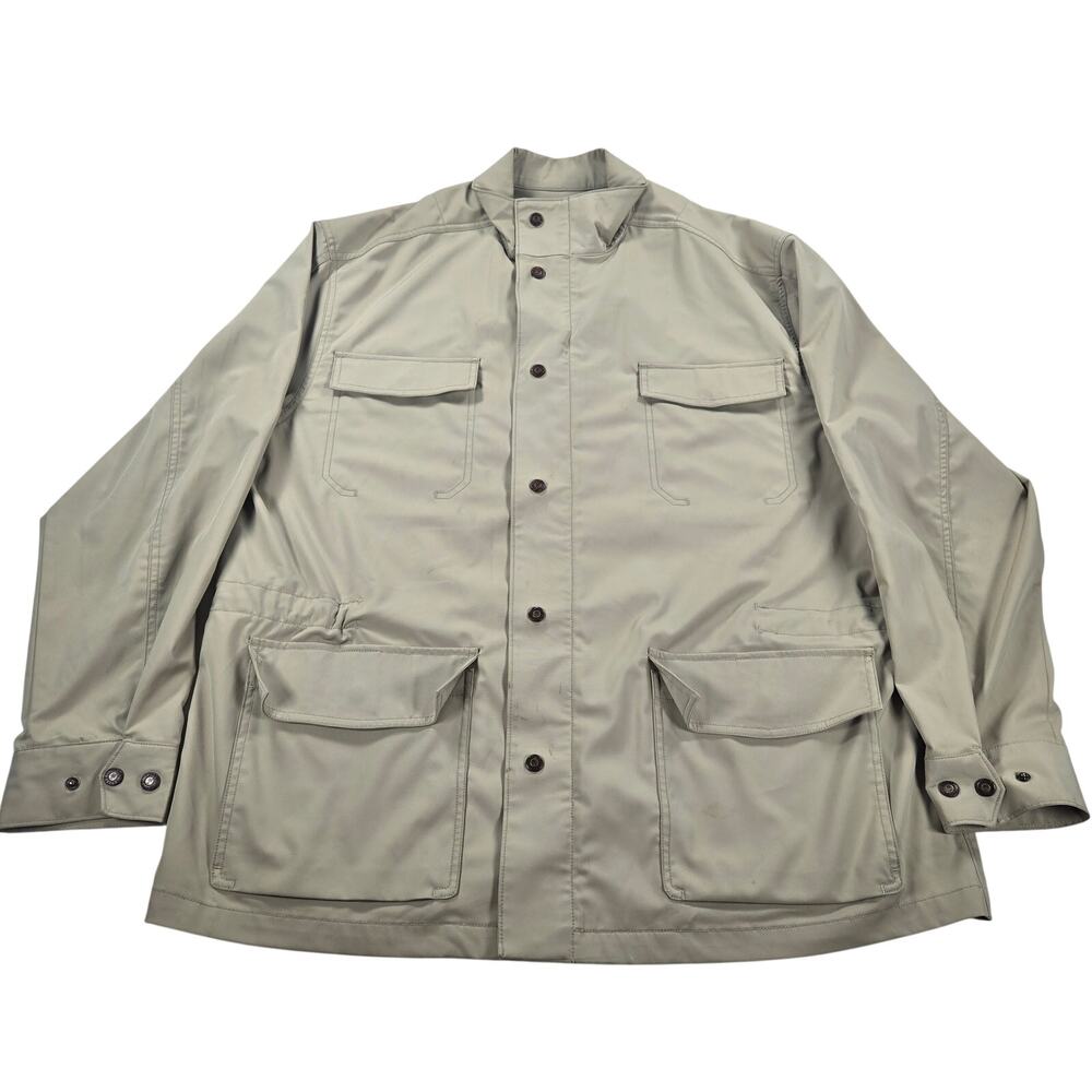 Tommy Bahama Field Utility Safari Zip Up Jacket‎ Men's Size XL